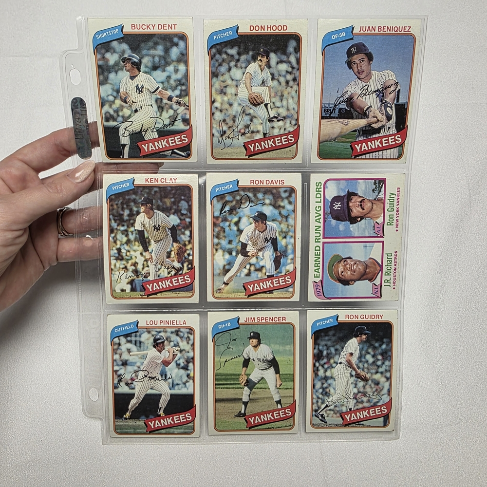 Topps Yankees Trading Cards